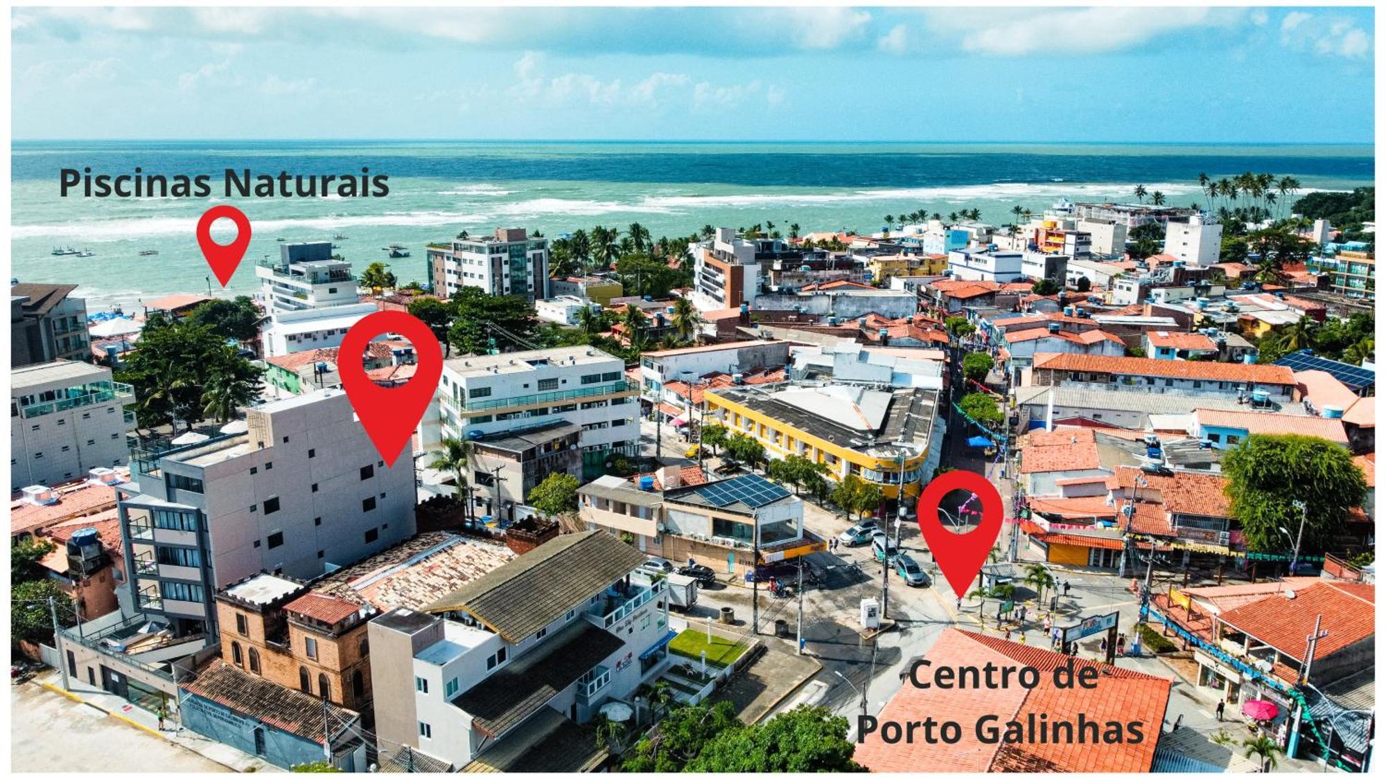 Melhor Localizacao Porto Galinhas 50M Do Mar E Centrinho - Com E Sem Piscina Privativa Family Flats Porto De Galinhas Porto de Galinhas Exterior foto